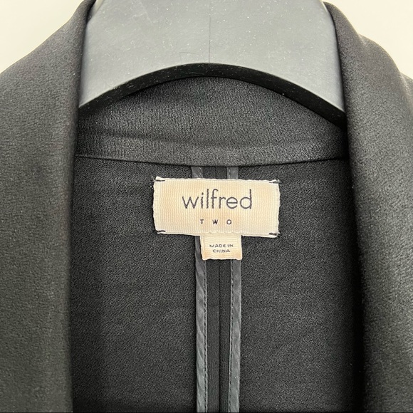 ARITZIA Wilfred Black Chevalier Jacket - Picture 10 of 13
